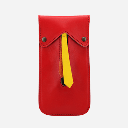 VIARCO Leather Jacket Pen Case Red