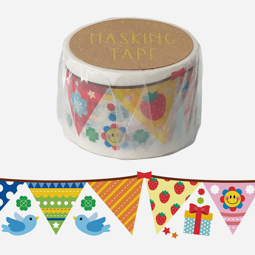 WORLD CRAFT Washi Tape 30mm Happy Land