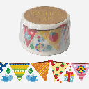 WORLD CRAFT Washi Tape 30mm Happy Land