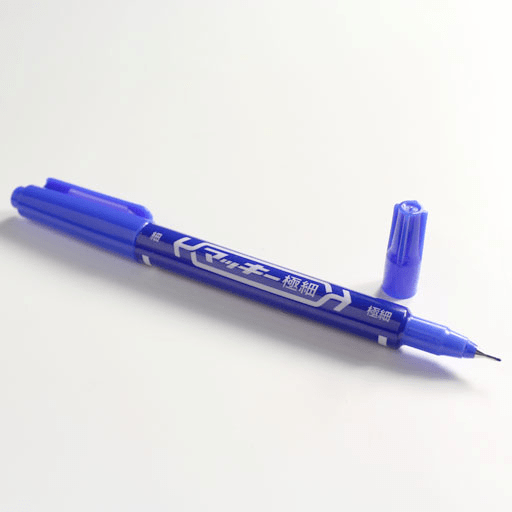 ZEBRA Mckee Fine Marker Blue