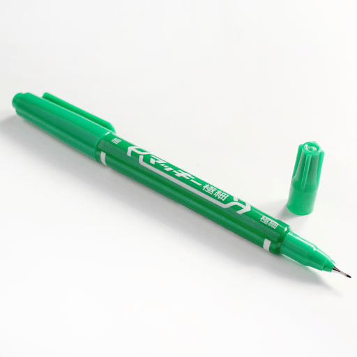 ZEBRA Mckee Fine Marker Green