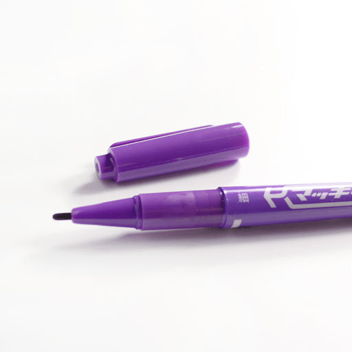 ZEBRA Mckee Fine Marker Purple