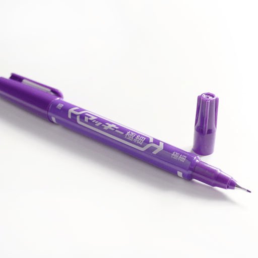 ZEBRA Mckee Fine Marker Purple