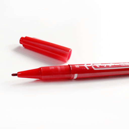 ZEBRA Mckee Fine Marker Red