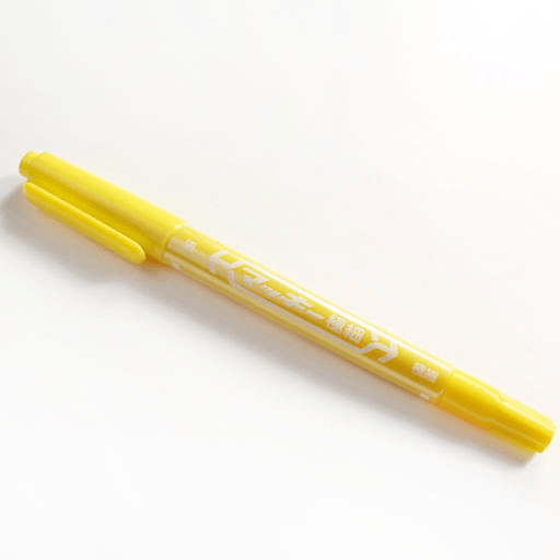 ZEBRA Mckee Fine Marker Yellow