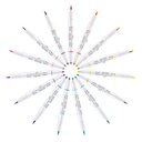 ZEBRA Mildliner Brush Marker Blue Gray