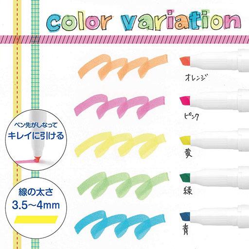 ZEBRA Mojiniline Highlighter Marker Pink