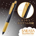 ZEBRA Sarasa Clip Deco Shine Roller Pen 0.5mm Set x 5