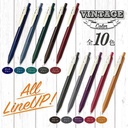 ZEBRA Sarasa Clip Vintage Roller Pen 0.5mm Cassis Black