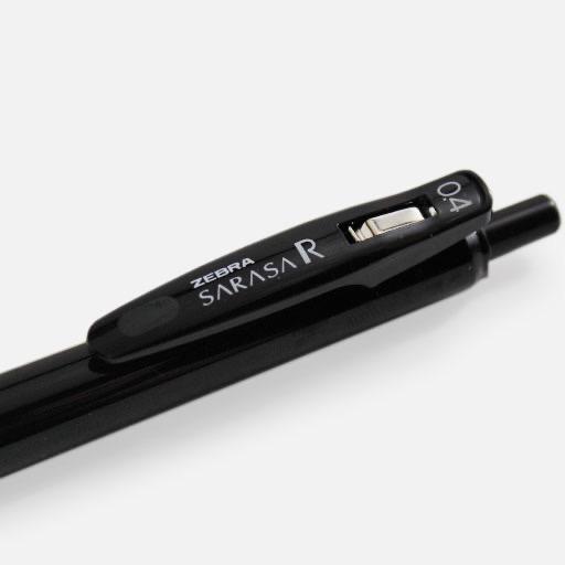 ZEBRA Sarasa-R Black Roller Pen 0.4mm Black Ink