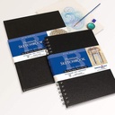 STILLMAN & BIRN Beta White Paper Hardbound Portrait Sketchbook 270gsm 5½” x 8½” x 26