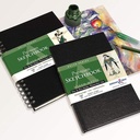 STILLMAN & BIRN Delta Ivory Paper Hardbound Portrait Sketchbook 270gsm 5½” x 8½” x 26