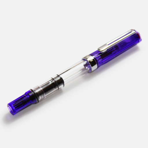 TWSBI Eco Transparent Purple Fountain Pen Fine