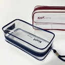 RAYMAY Kept Clear Pen Case Light Blue