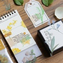 BGM Deco Sticker Decoration Red Sunset Garden