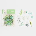 BGM Deco Sticker Decoration White Morning Garden
