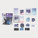 BGM Travel Diary Deco Sticker Starry Sky