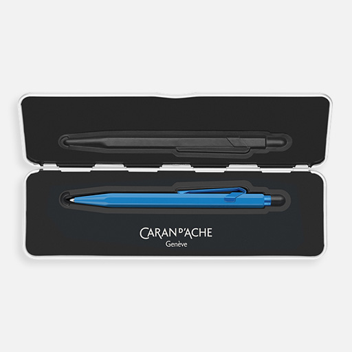 CARAN D'ACHE 849 Claim Your Style 4 Ball Pen Azure Blue