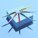 CARAN D'ACHE 849 Claim Your Style 4 Ball Pen Azure Blue