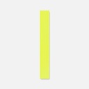 MIDORI Decoration Crayon Refill Yellow