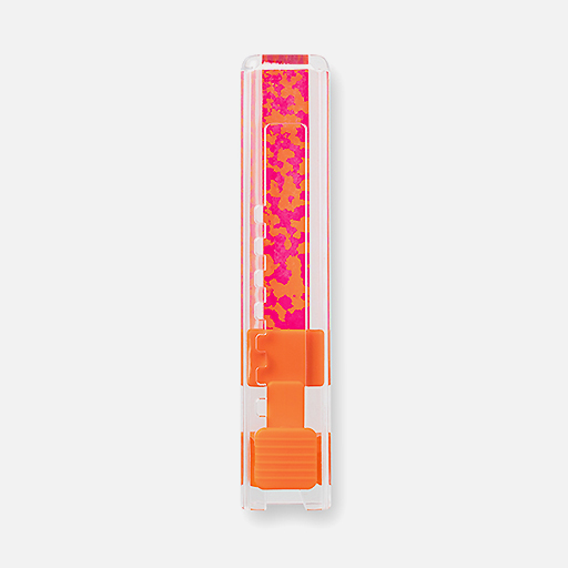 MIDORI Decoration Crayon Marble Pink x Orange
