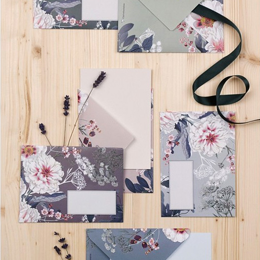 CLAIREFONTAINE Pollen Botanic Garden 120gsm C6 x 20 Dark Green