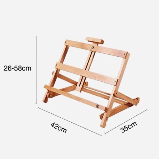 MEEDEN Beechwood H-Frame Table Easel