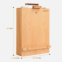 MEEDEN Beechwood Table Box Easel