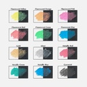 PENTEL Arts Oil Pastel Metallic & Fluorescent Set x 12