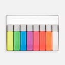 PENTEL Fabric Fun Paint Fluorescent Set x 8