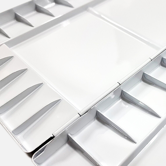 HOLBEIN 35-Well Aluminium Palette