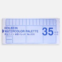 HOLBEIN 35-Well Aluminium Palette