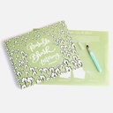 MOBLIQUE Reusable Brush Lettering Workbook