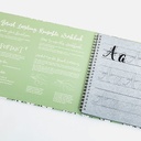 MOBLIQUE Reusable Brush Lettering Workbook