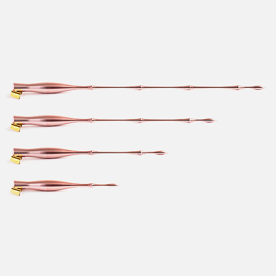 MOBLIQUE AL 2-In-1 Straight & Oblique Dip Pen Holder Frose Pink