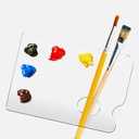 MUNGYO Pure Glass Palette 1.8mm x 21cm x 30cm