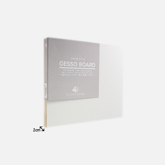 OVJ Gesso Board Smooth 2cm x 20cm x 20cm