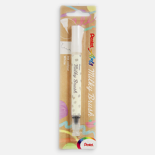 PENTEL Arts Milky Brush White