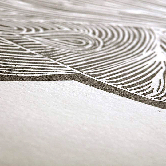 CLAIREFONTAINE Simili Japon White Printmaking Paper 250gsm 24cm x 32cm x 25