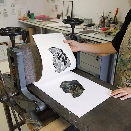 CLAIREFONTAINE Simili Japon White Printmaking Paper 250gsm 24cm x 32cm x 25