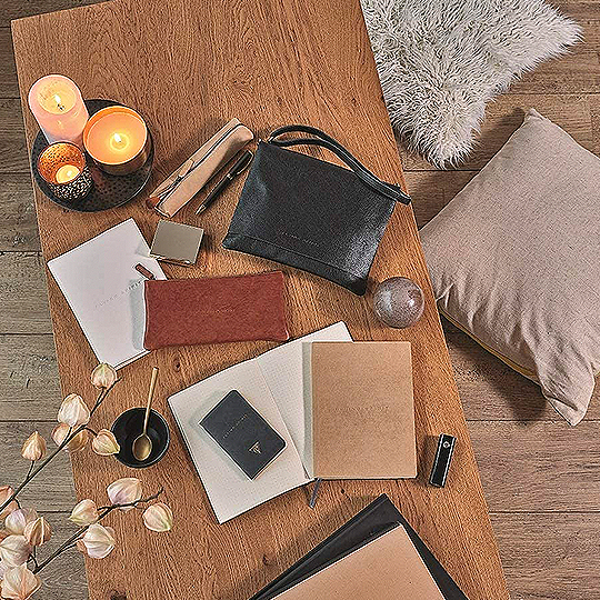 CLAIREFONTAINE Flying Spirit Lined Notebook 90gsm A5 x 90 Black