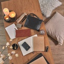 CLAIREFONTAINE Flying Spirit Lined Notebook 90gsm A5 x 90 Black