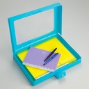 LIHIT LAB. Cube Fizz Hand Case A4 Beige