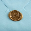 JACQUES HERBIN Hot Melt Wax Stick Pink Gold x 6