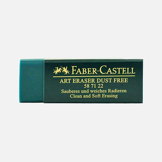 FABER-CASTELL Dust-Free Eraser Green