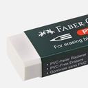 FABER-CASTELL Pvc-Free Eraser With Paper Sleeve Large