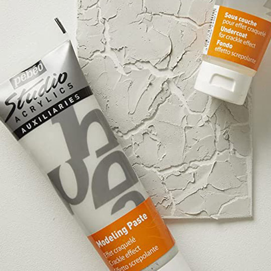 PEBEO Studio Crackling Modeling Paste 350ml