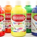 FIBRACOLOR Washable Gouache Paint 500ml Light Blue