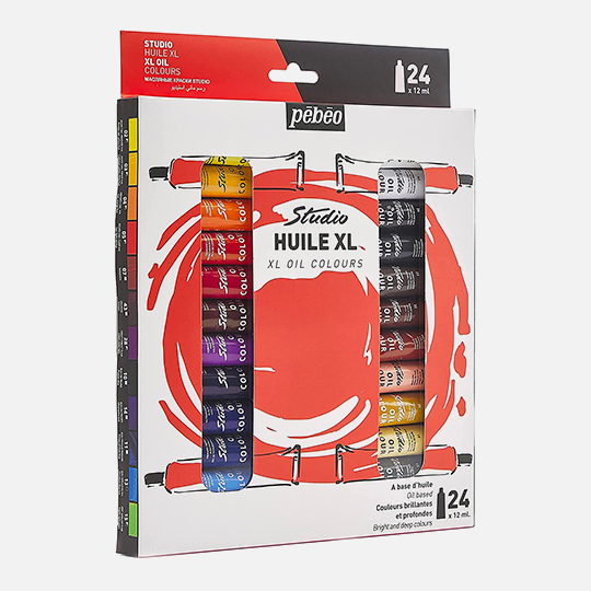 PEBEO XL Studio Oil Paint 12ml Set x 24