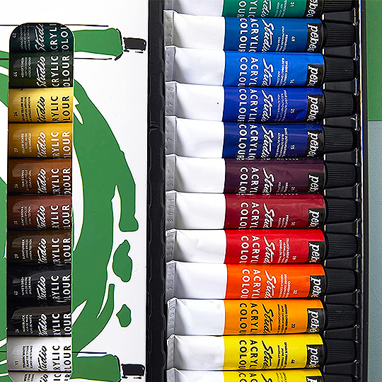 PEBEO Studio Acrylic Paint 12ml Set x 12